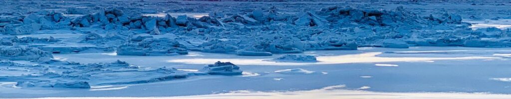 Ocean Ice field